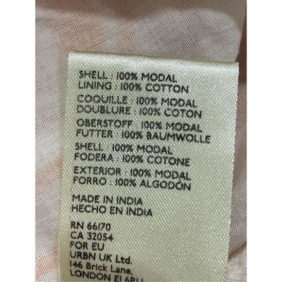 Anthropologie x Maeve Printed Wrap Shirt Dress Size 8 - Picture 7 of 8